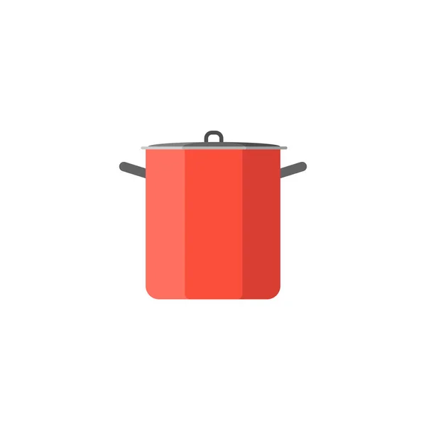 Ragoût Ustensiles Cuisine Design Plat Illustration Vectorielle Icône Ustensiles Cuisine — Image vectorielle