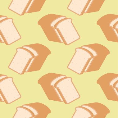 ekmeksiz desensiz vektör çizimi