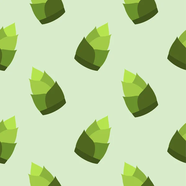 Pousses Bambou Des Pousses Bambou Motif Sans Couture — Image vectorielle