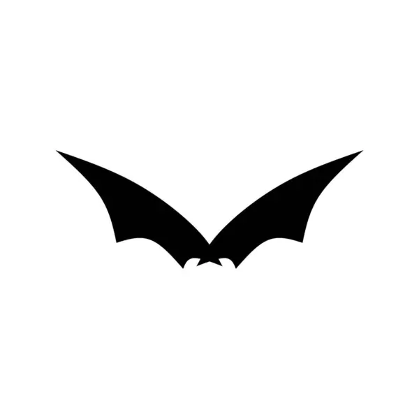 Logo Kelelawar Konsep Vektor Gambar Siluet Kelelawar Templat Yang Dapat - Stok Vektor
