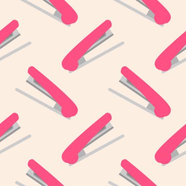 Tel zımba desensiz vektör çizimi. Arka planlar, duvar kağıtları, kumaşlar, tekstil, ambalaj kağıtları, basılı materyaller ve daha fazlası için uygundur..