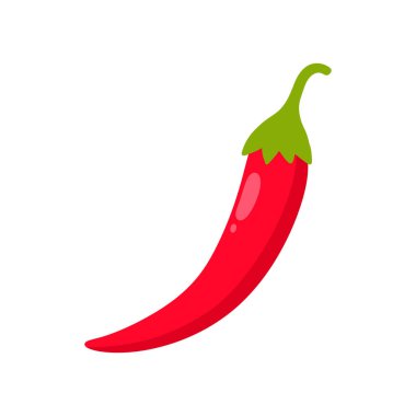 Taze kırmızı biber çizimleri. Yemek pişirmek için kırmızı biber sebzesi