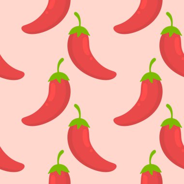 Renkli arka planda kırmızı bibersiz desen. Kırmızı kırmızı biber doğal organik gıda.