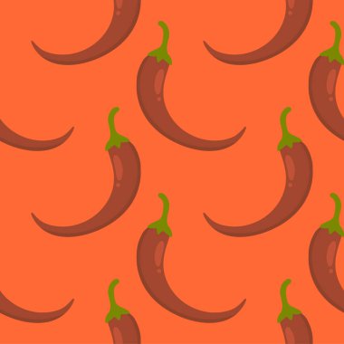 Renkli arka planda kırmızı bibersiz desen. Kırmızı kırmızı biber doğal organik gıda.