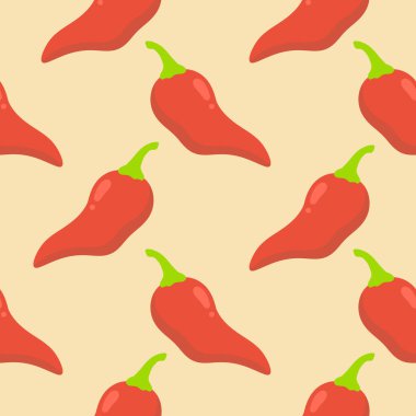 Renkli arka planda kırmızı bibersiz desen. Kırmızı kırmızı biber doğal organik gıda.