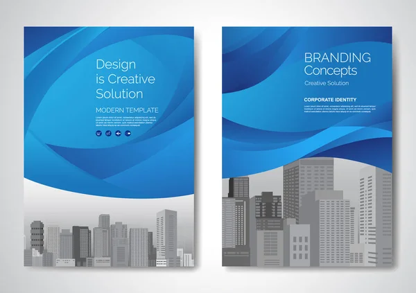 Template Vector Design Brochure Annualreport Περιοδικό Αφίσα Εταιρική Παρουσίαση Portfolio — Διανυσματικό Αρχείο