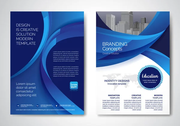 Template Vector Design Brochure Annualreport Περιοδικό Αφίσα Εταιρική Παρουσίαση Portfolio — Διανυσματικό Αρχείο
