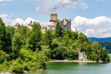Niedzica 'daki Dunajec Kalesi (Polonya)