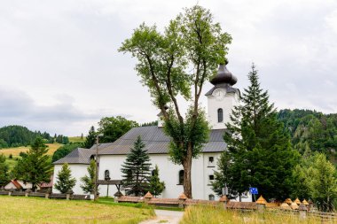 Szczawnica yakınlarındaki Jaworki Kilisesi (Polonya)