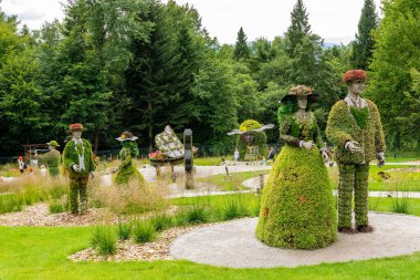 Krynica-Zdroj 'daki Parkowa Dağı' nda (Polonya)