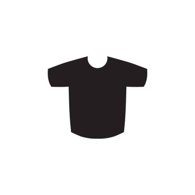 T-shirts icon vector isolated on white background.