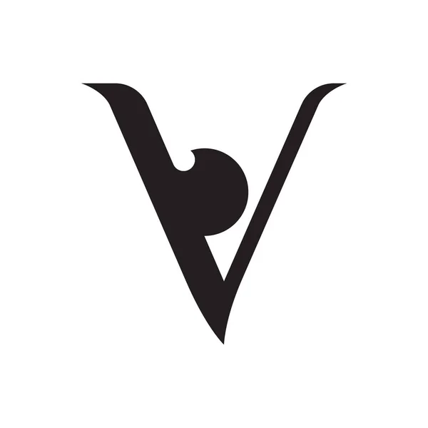 Abstrakte Adlerauge Buchstabe Logo Vergöttert Auf Weißem Hintergrund — Stockvektor