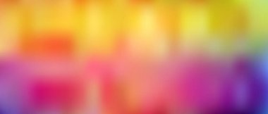 Renklerin pürüzsüz ve soyut bir şekilde harmanlanmış hali. dinamik, üst üste binen şekiller derinlik ve boyut hissi yaratır..