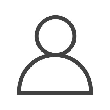 çizgi simgesi insanları düz vektör illüstrasyonunu kullanın