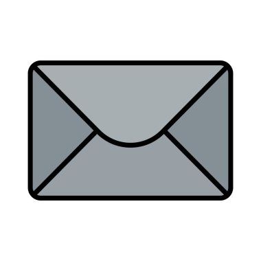 E-posta zarf simgesi vektör çizim
