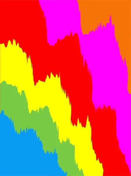 Яскравий Райдужний Різнокольоровий Абстрактний Акварельний Струмний Фон Вектор Eps10 — стоковий вектор