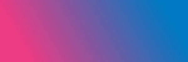 Vecteur Abstrait Bleu Vif Fond Rose Bannière Horizontale Gabarit Dégradé — Image vectorielle