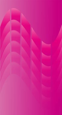 Mor ve pembe fuşya parlak arkaplan dalgası deseni. Vektör illüstrasyonu