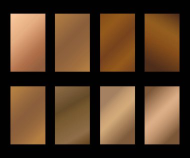 Aygıtlar, bilgisayarlar ve modern akıllı telefon ekranları için parlak, pürüzsüz, pastel gradyan renkler dizaynı. Vektör illüstrasyonu.