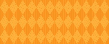 Turuncu ve sarı geometrik desen