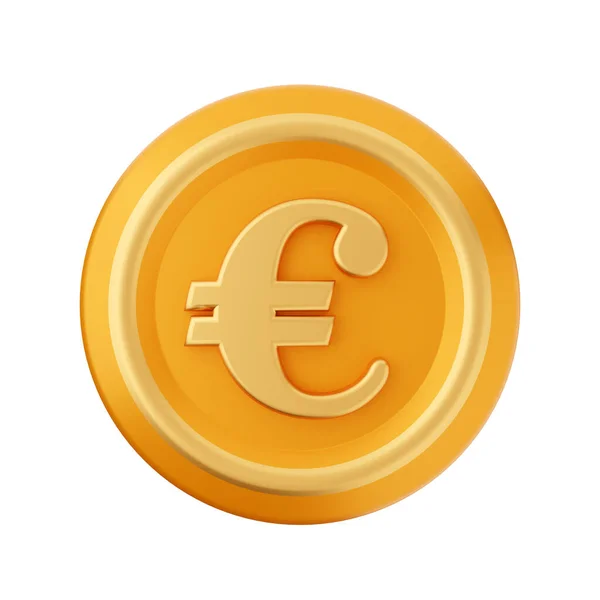 Euro Segno Icona Vettoriale — Foto Stock