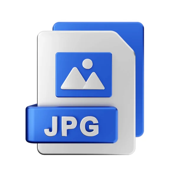 Jpg Datei Dokument Datei Download Icon — Stockfoto
