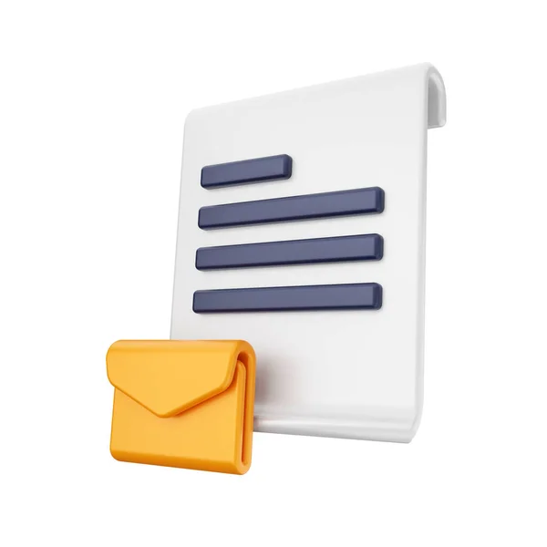 Mail Envelope Icon — Stock Photo, Image