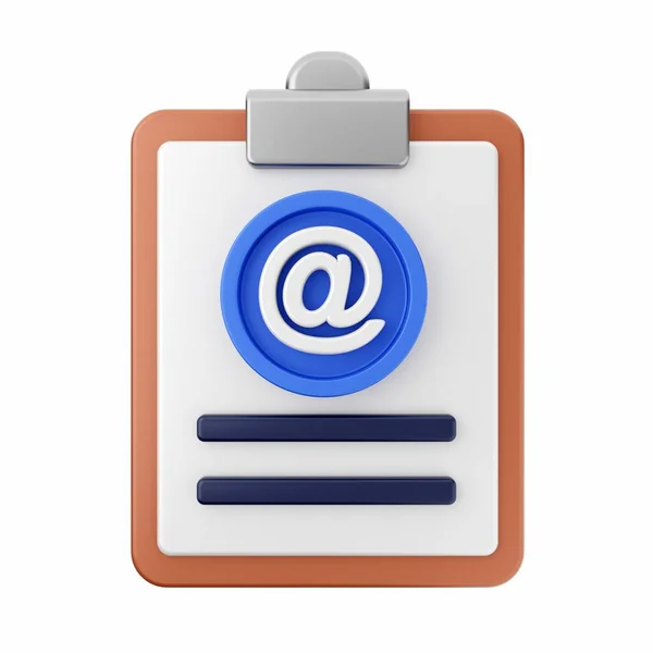 电子邮件信封图标 白色背景下隔离的用于网页设计的电子邮件信封向量图标卡通画 — 图库照片