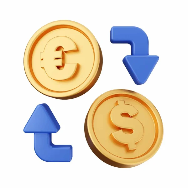 Simbolo Dell Euro Con Segni Valuta — Foto Stock