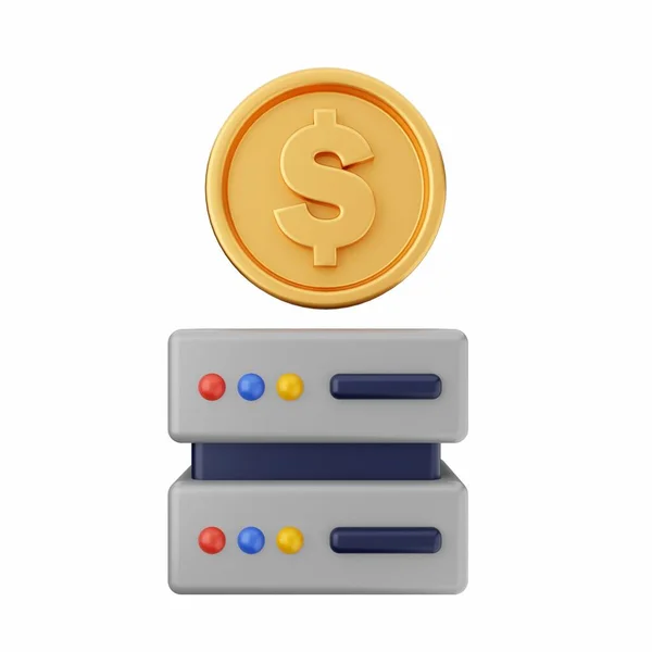 Gold Coins Slot Machine — Stock Photo, Image