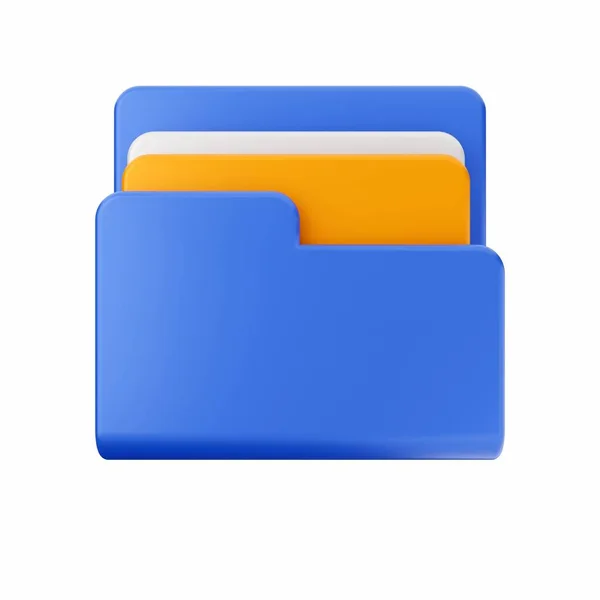 Ikon Folder Berkas — Stok Foto