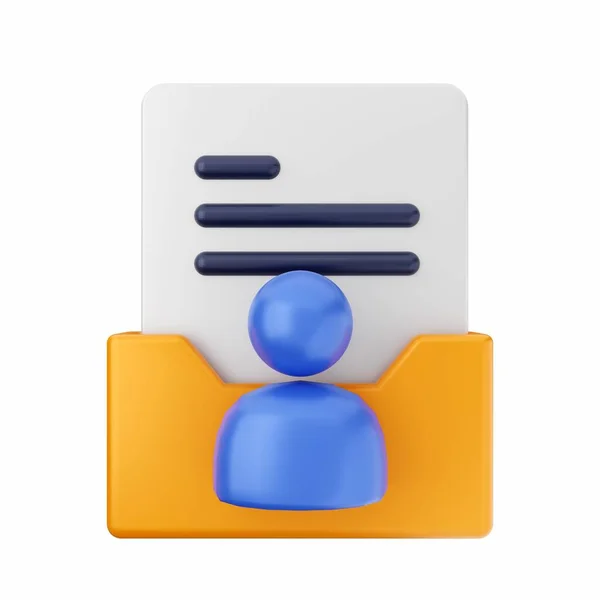 用蓝色信封绘制一个白色和橙色的计算机键盘 在线通信 商业和技术的概念 — 图库照片