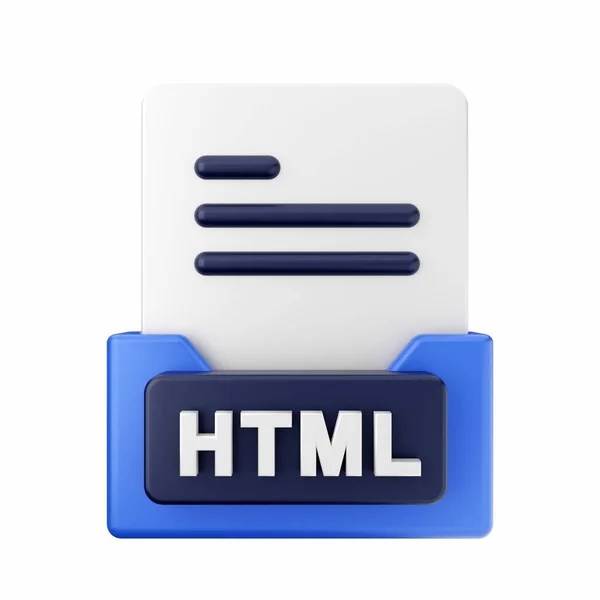 Html Icon Rendering — Stock Photo, Image