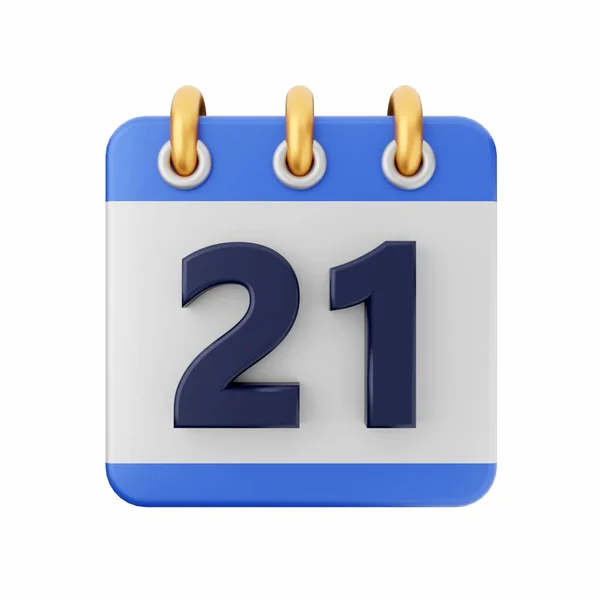Calendar Number — Stock Photo, Image