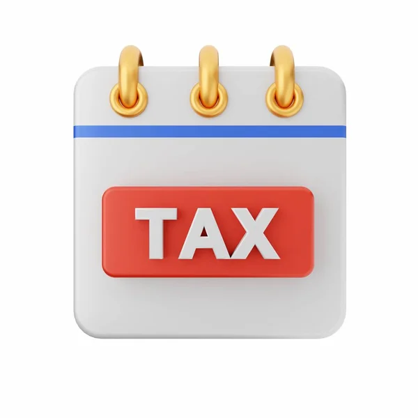 Concepto Impuestos Representación Ilustración — Foto de Stock