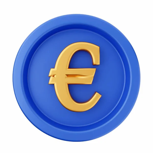 Eurovalutateken Vector — Stockfoto