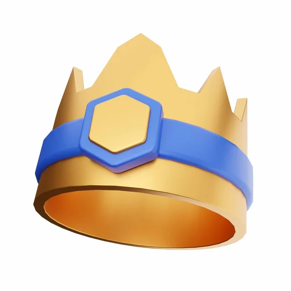 Rei Coroa Rainha Real Coroa Ouro Rei Coroa Real Rainha — Fotografia de Stock