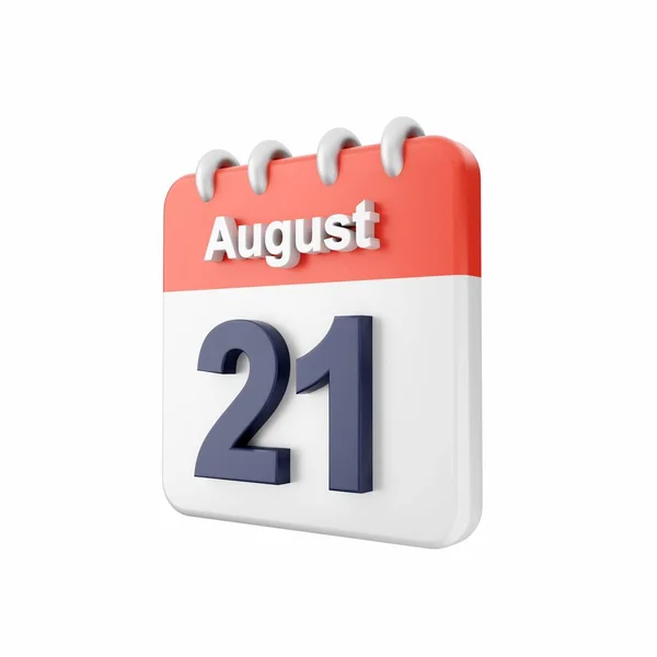 Дата Календаря Фоні Місяці День Дати Серпня Серпня Нагадування Серпневого — стокове фото