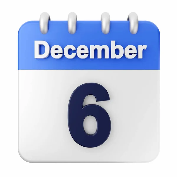Representación Del Calendario Enero Representación —  Fotos de Stock