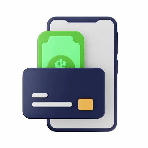 Bank Credit Card Money — Stock Photo, Image
