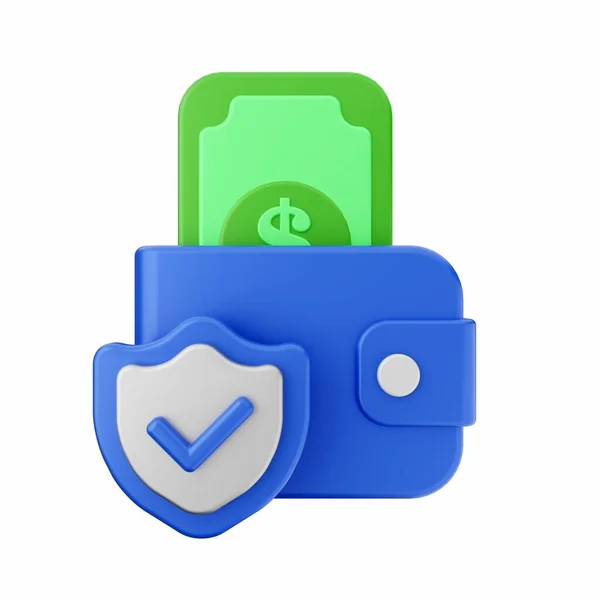 Icono Seguridad Del Banco Isométrico Estilo Protección Protección Protección Seguridad —  Fotos de Stock