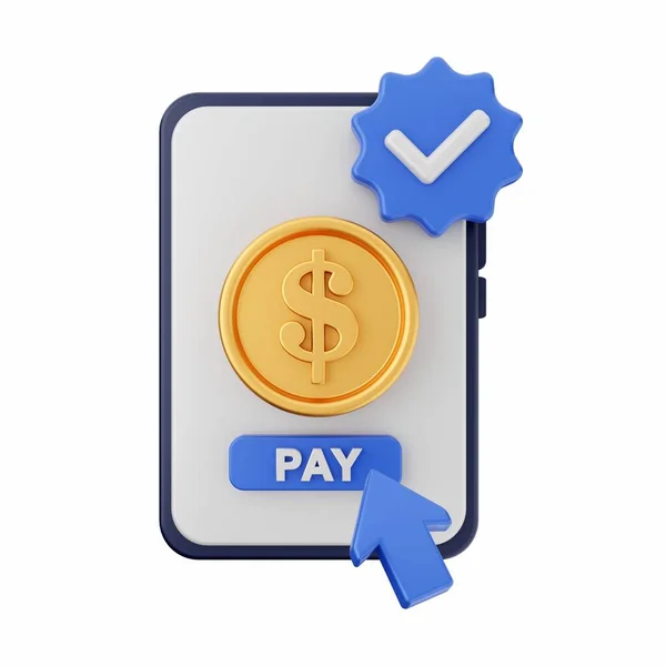Payment Money Icon Cartoon Pay Money Vector Icon Web Design — Stock Photo, Image