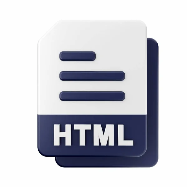 Html Icon Vector Illustration — Stock Photo, Image