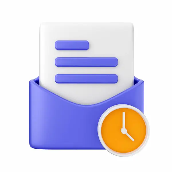 Mail Mail Icon Rendering — Stock Photo, Image