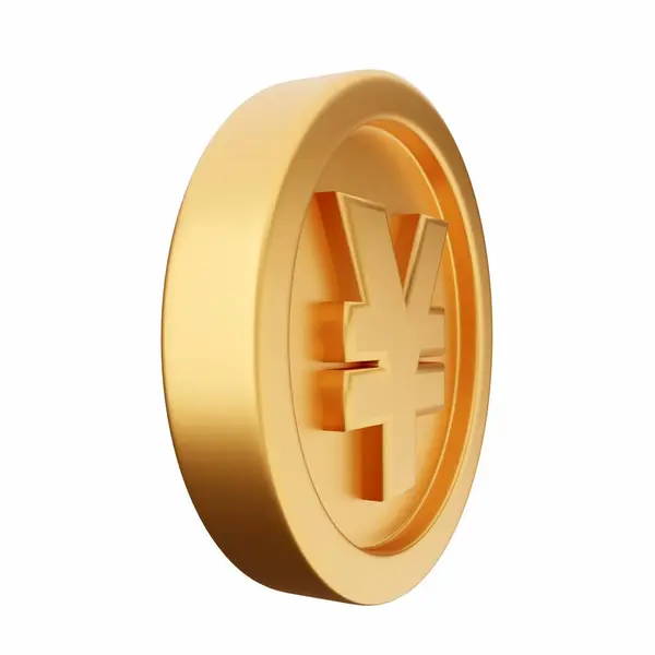 Symbol Bitcoinu Bílém Pozadí Vykreslení — Stock fotografie