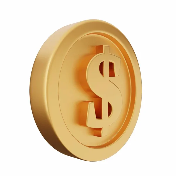 Gouden Dollarteken — Stockfoto