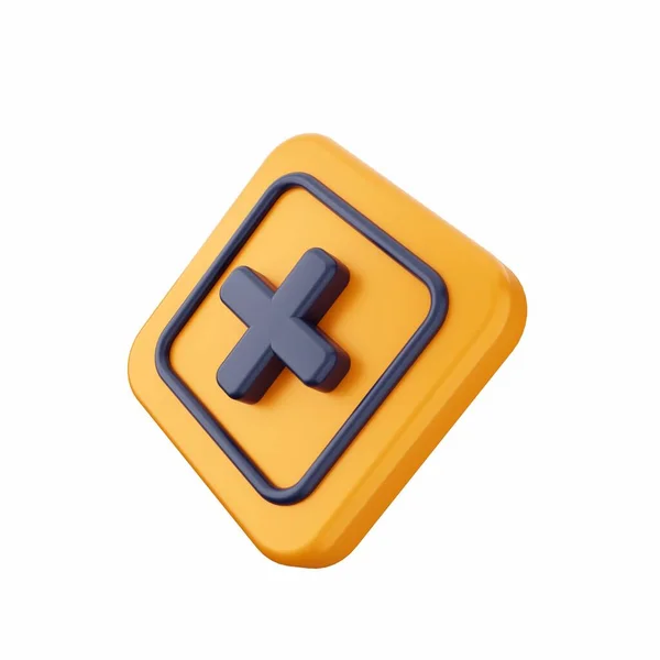 Symbol Des Gelben Buchstabens Isoliert Auf Weißem Hintergrund Clipping Pfad — Stockfoto