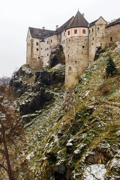 Czech Ancient Castle Rock — Stock Photo, Image