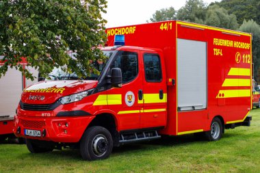 Özel bir aracı ateşleyin. Almanya. Bayern. Kallmunz