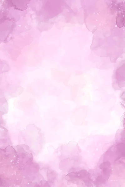 Abstrait Aquarelle Rose Fond Illustration Stock — Image vectorielle